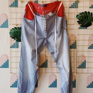 Desigual Aladdin style baggy jeans